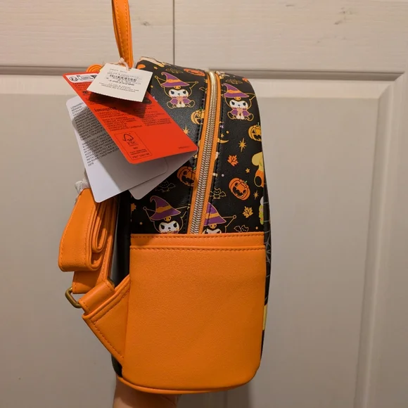LAST PRICE DROP Sanrio Loungefly Halloween Hello Kitty Friends Mini Backpack New - Picture 7 of 10